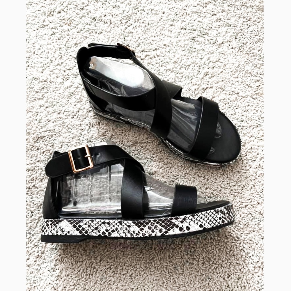 Snakeskin Sandals